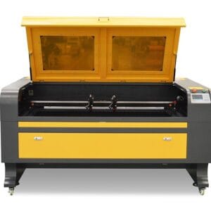 آلة ليزر 160*100سم رأسين كل رأس 150 واط.