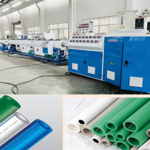 خط انتاج أنابيب PPR طبقة واحدة Φ16mm-Φ63mm (عالي السرعة)